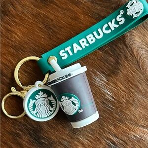 New Starbucks Coffee Cup Bag Charm/Keychain